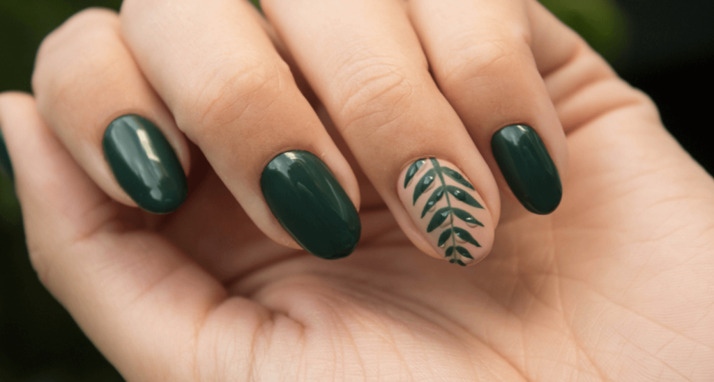 Emerald Green Nails