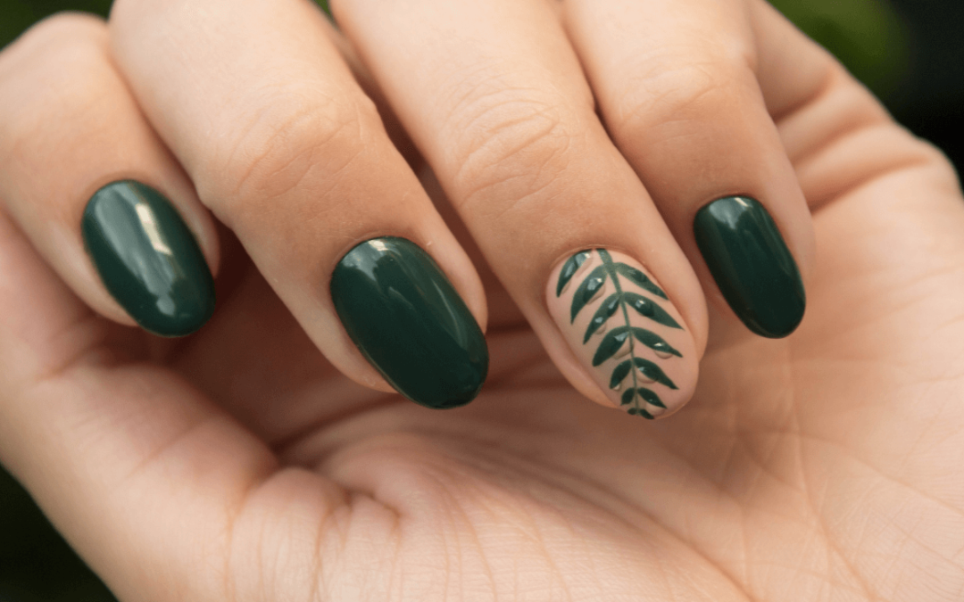 Emerald Green Nails