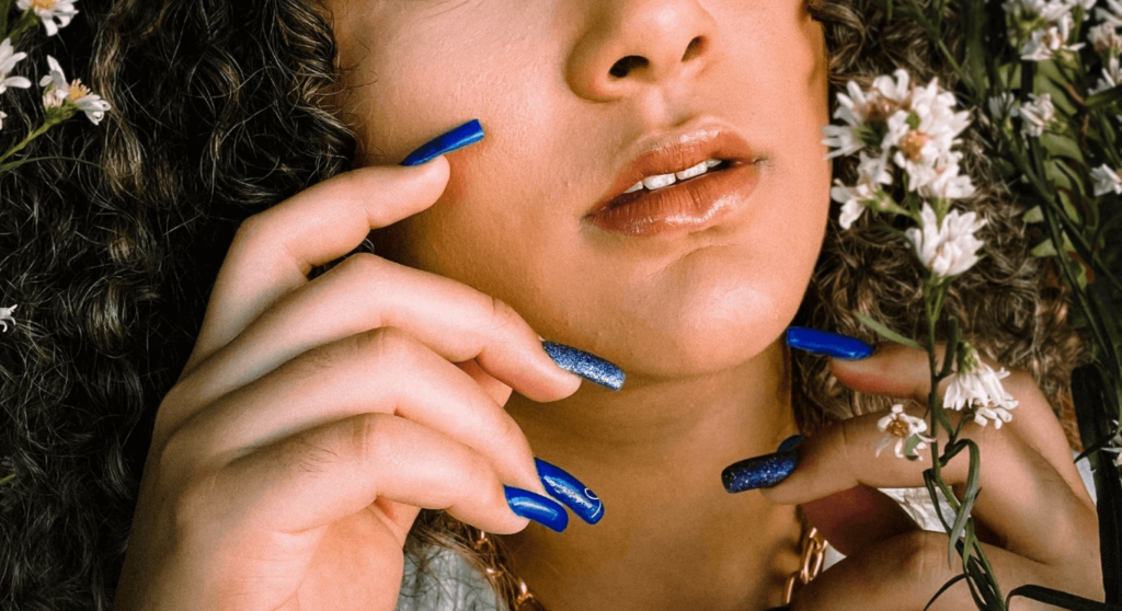 Royal Blue Nails