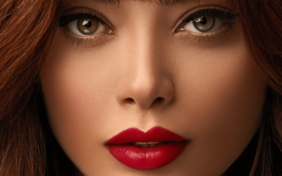 The Perfect Mastering Black Lip Liner with Red Lipstick