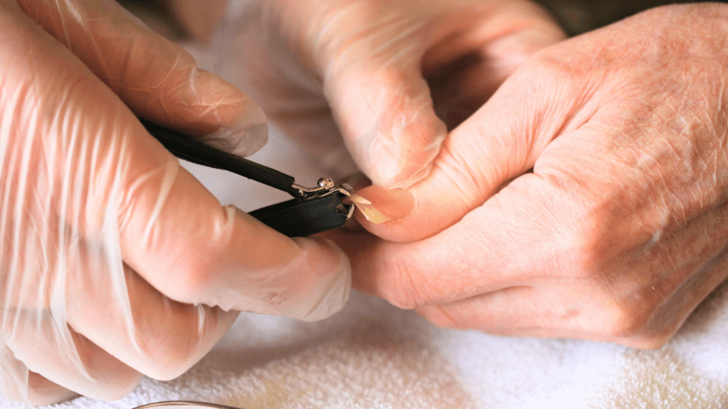 Cutting Nails at Night