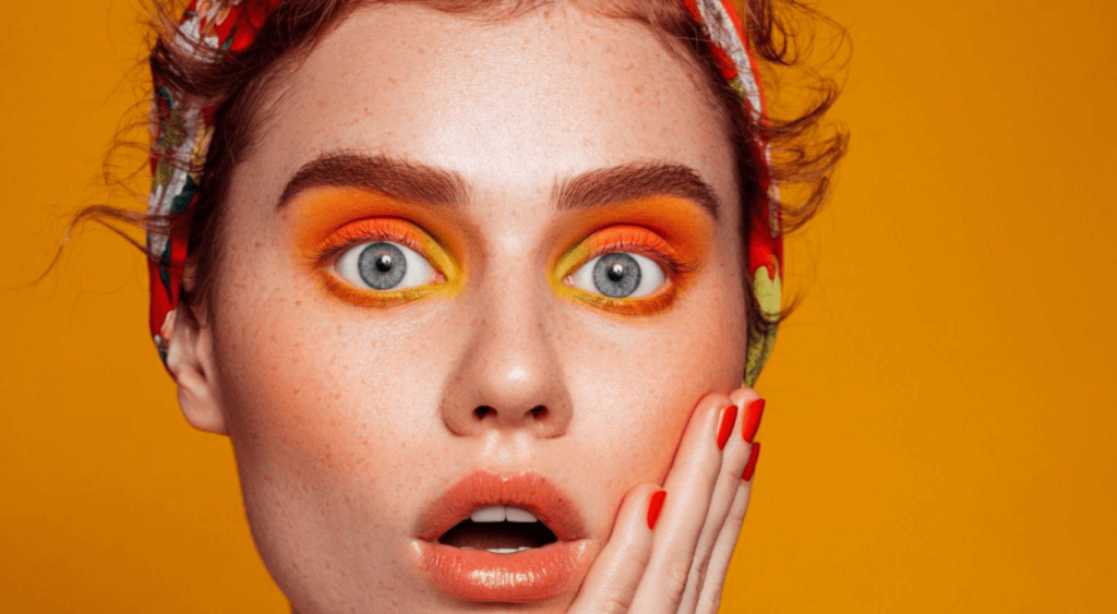 Orange Eyeshadow Looks