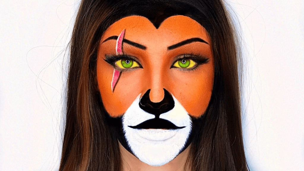Scar Lion King Makeup