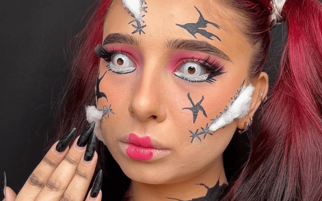 Scary Doll Makeup