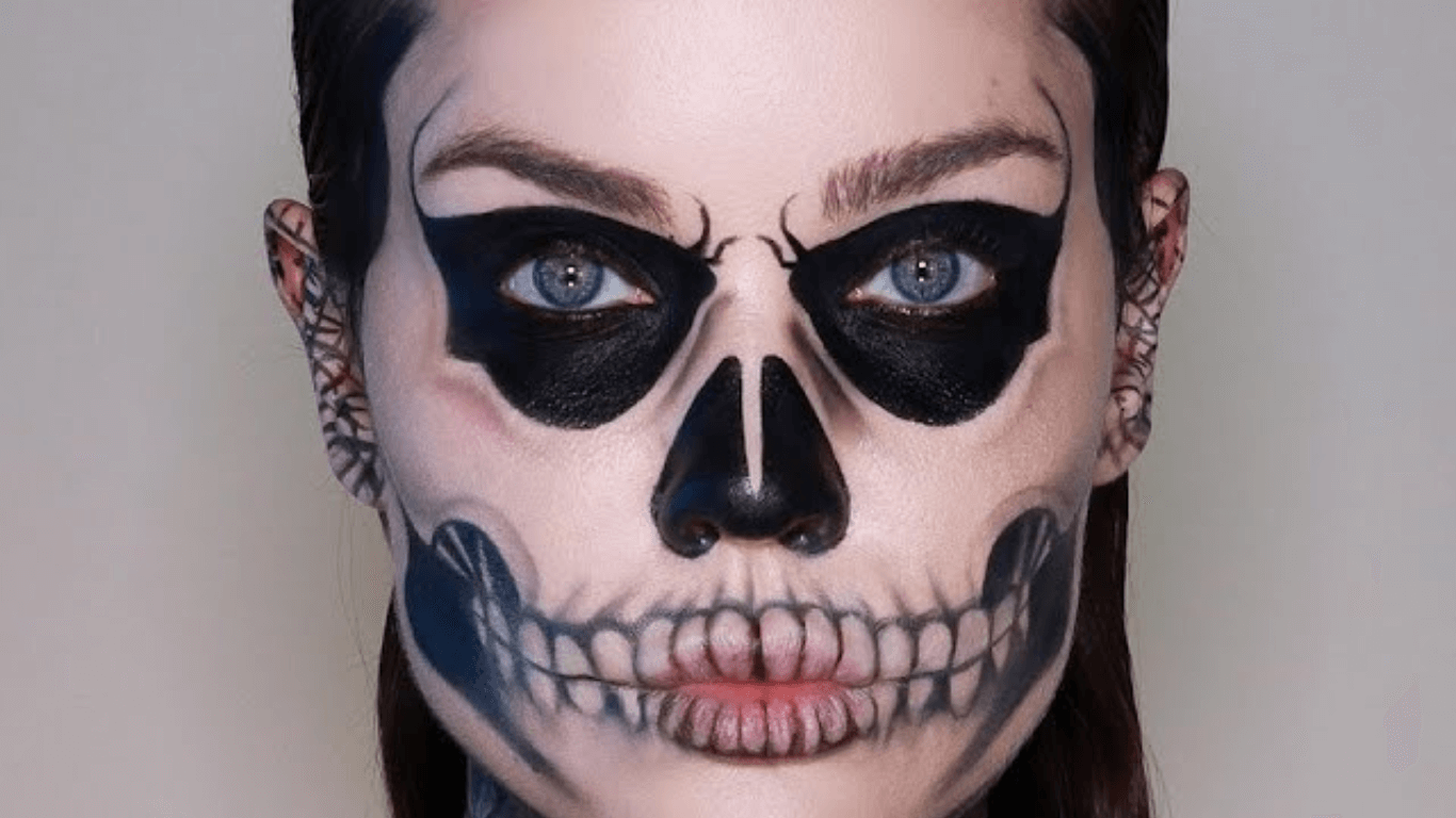 Darkness with Tate Langdon Skull Makeup
