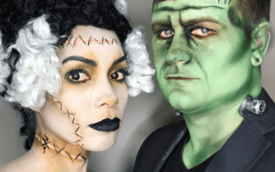 The Bride of Frankenstein Makeup