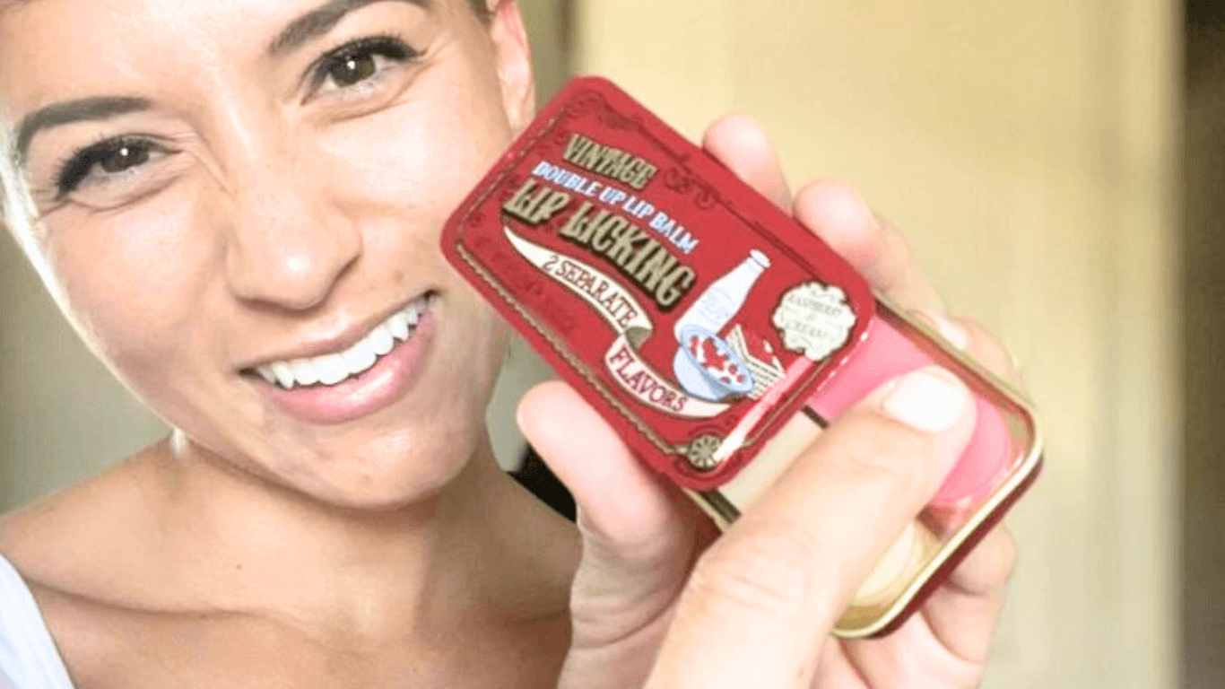 Embrace Nostalgia with Vintage Lip Licking Lip Balm