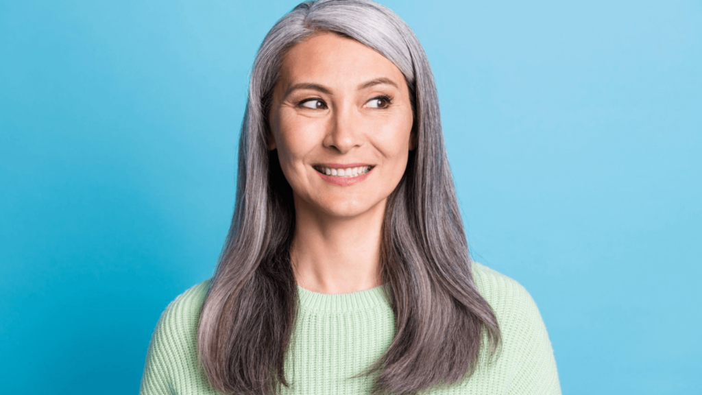 Lowlights on Gray Hair