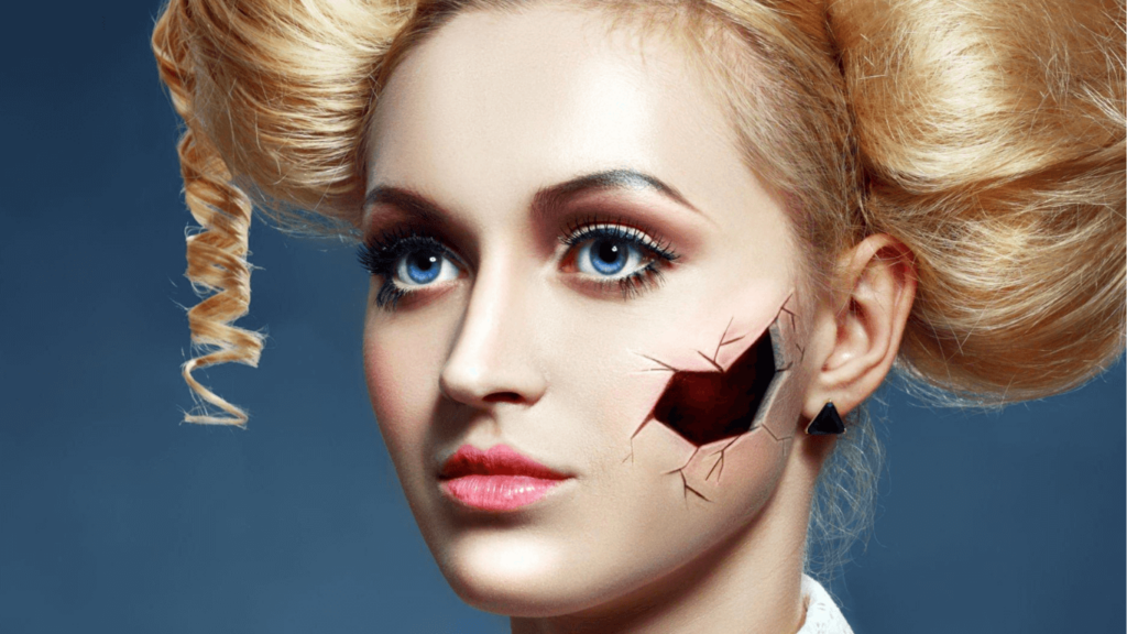 Porcelain Doll Makeup