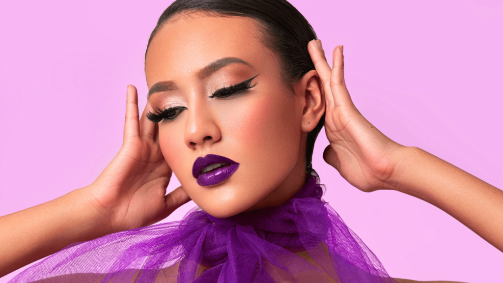 Purple Witch Makeup