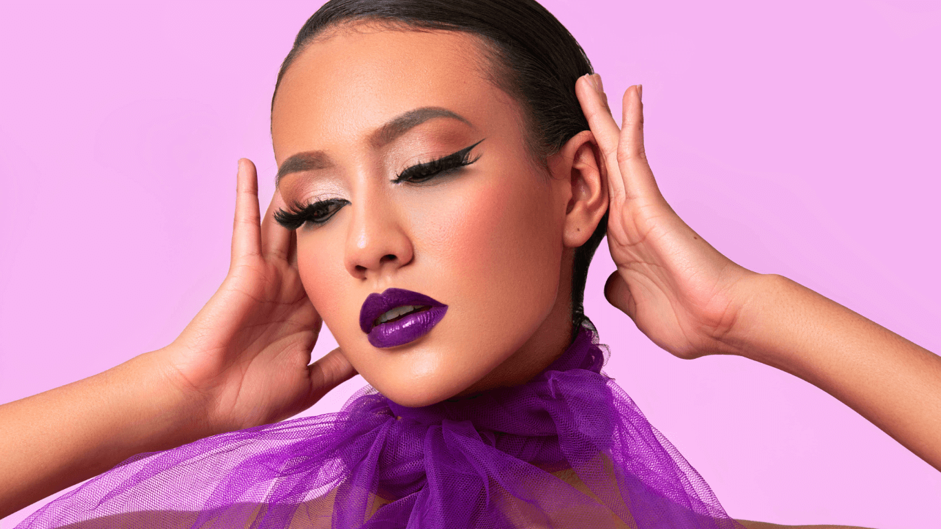 Purple Witch Makeup