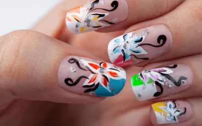 Tropical Beach Themed Nails: Paradise with Stunning Nail Art
