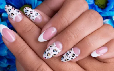White Nails with Flowers: Timeless Elegance of Floral Nail Art