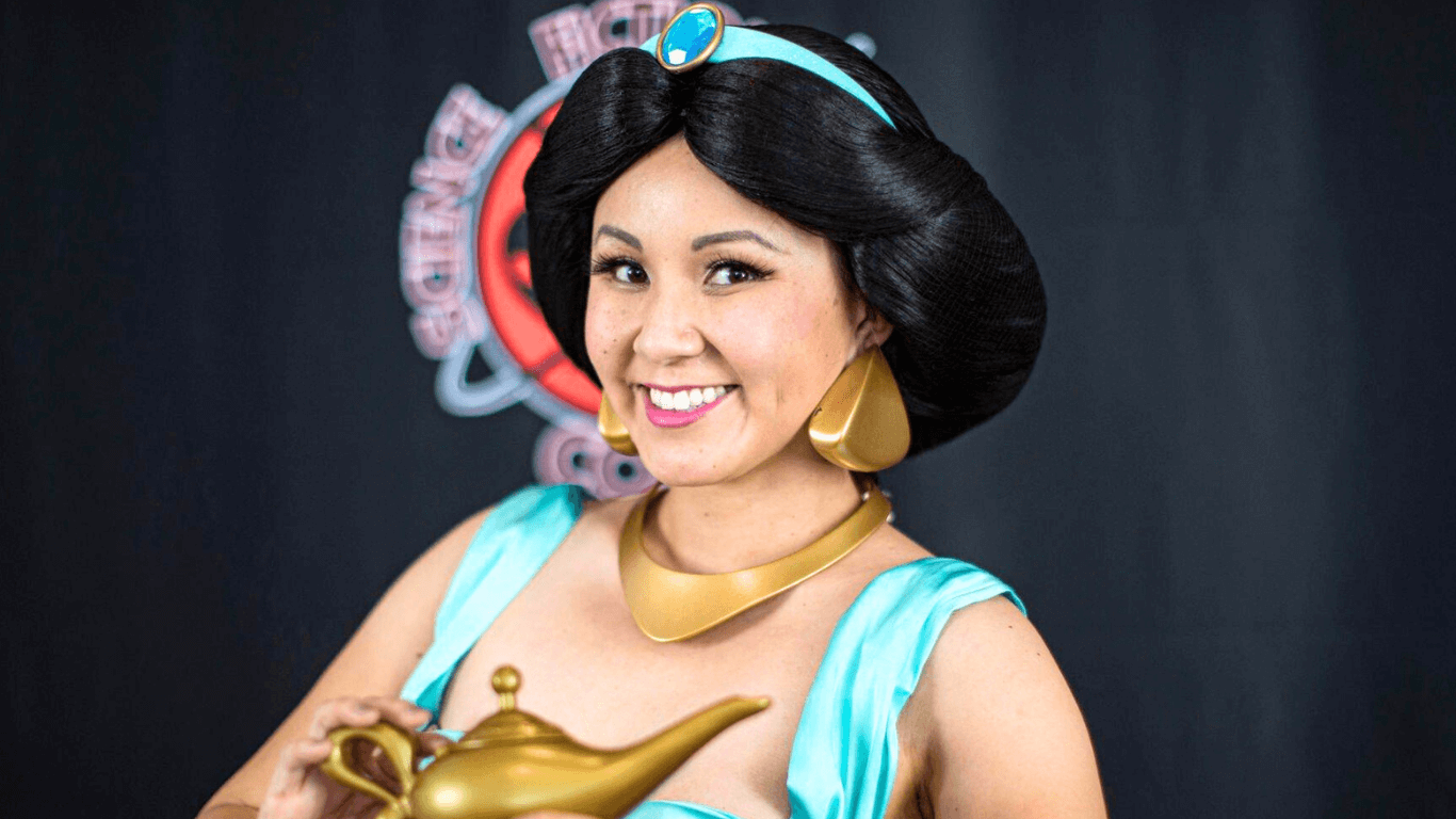 Princess Jasmine Makeup