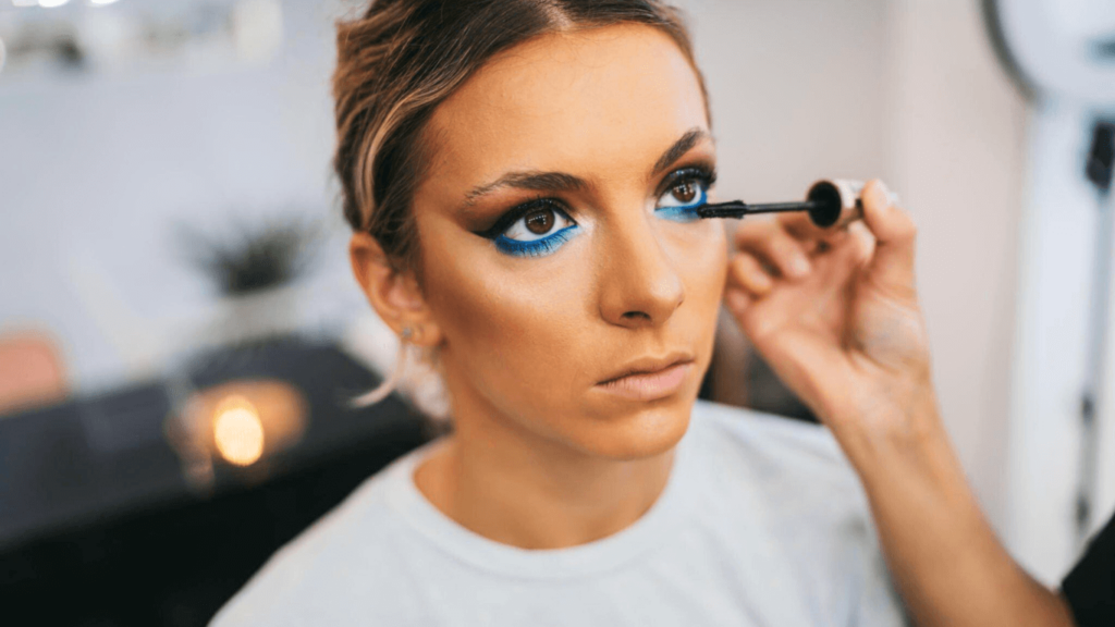 Blue Mascara