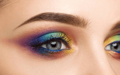 The Mesmerizing Blend of Blue and Green Eyeshadow