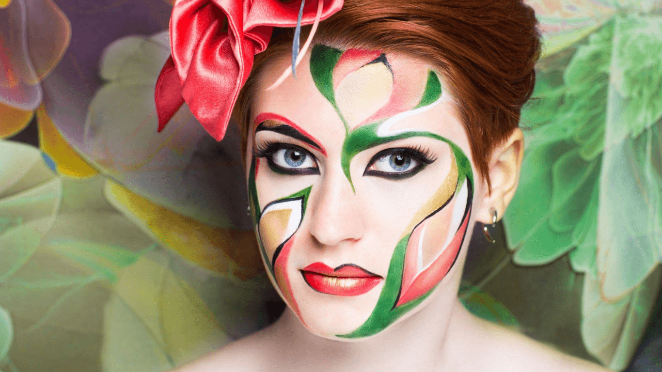 Creativity with Captivating Colorful Makeup Ideas