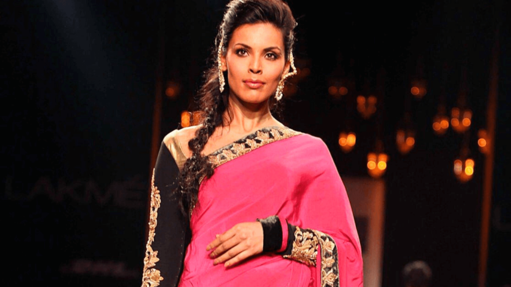 Dark Pink Saree Makeup Look