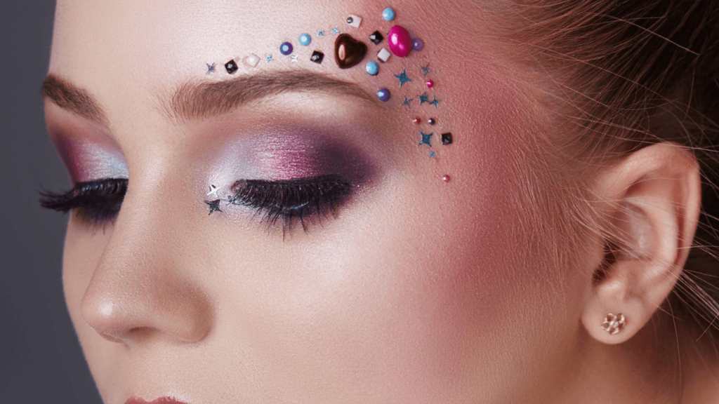 Makeup Ideas with Gems