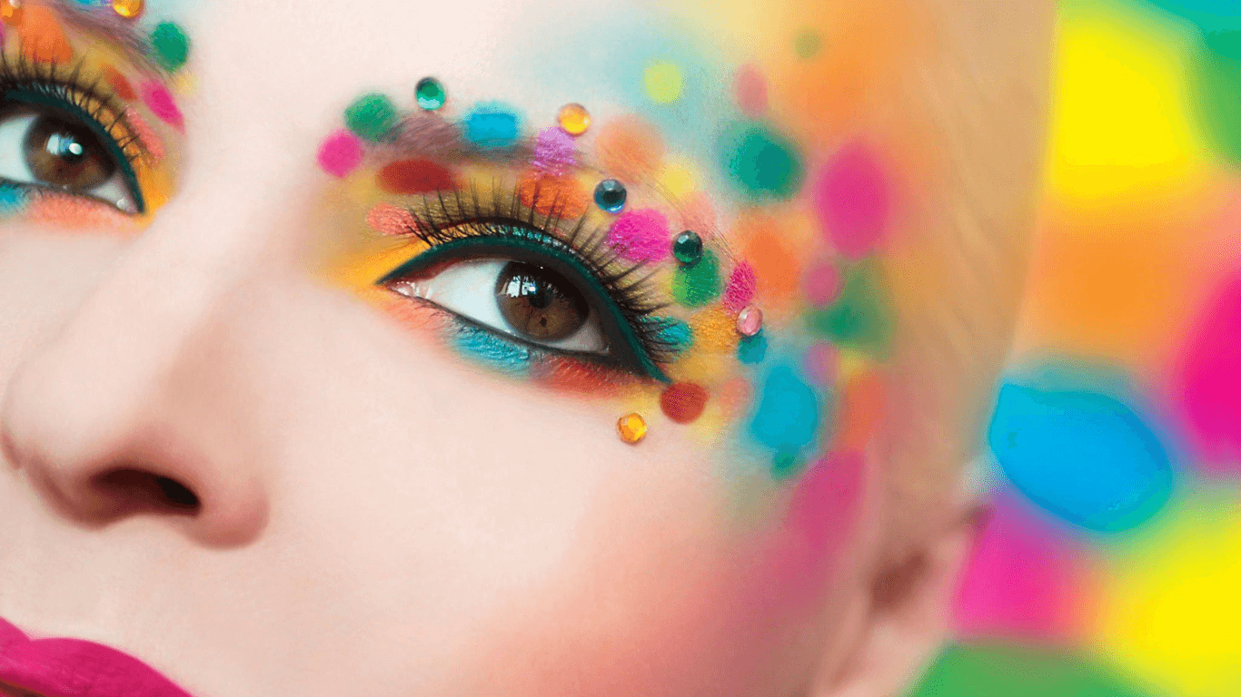 Makeup Ideas with Rhinestones