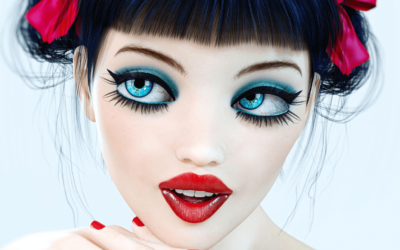 Whimsical Charm: Enchanting Makeup Looks Like Dolls