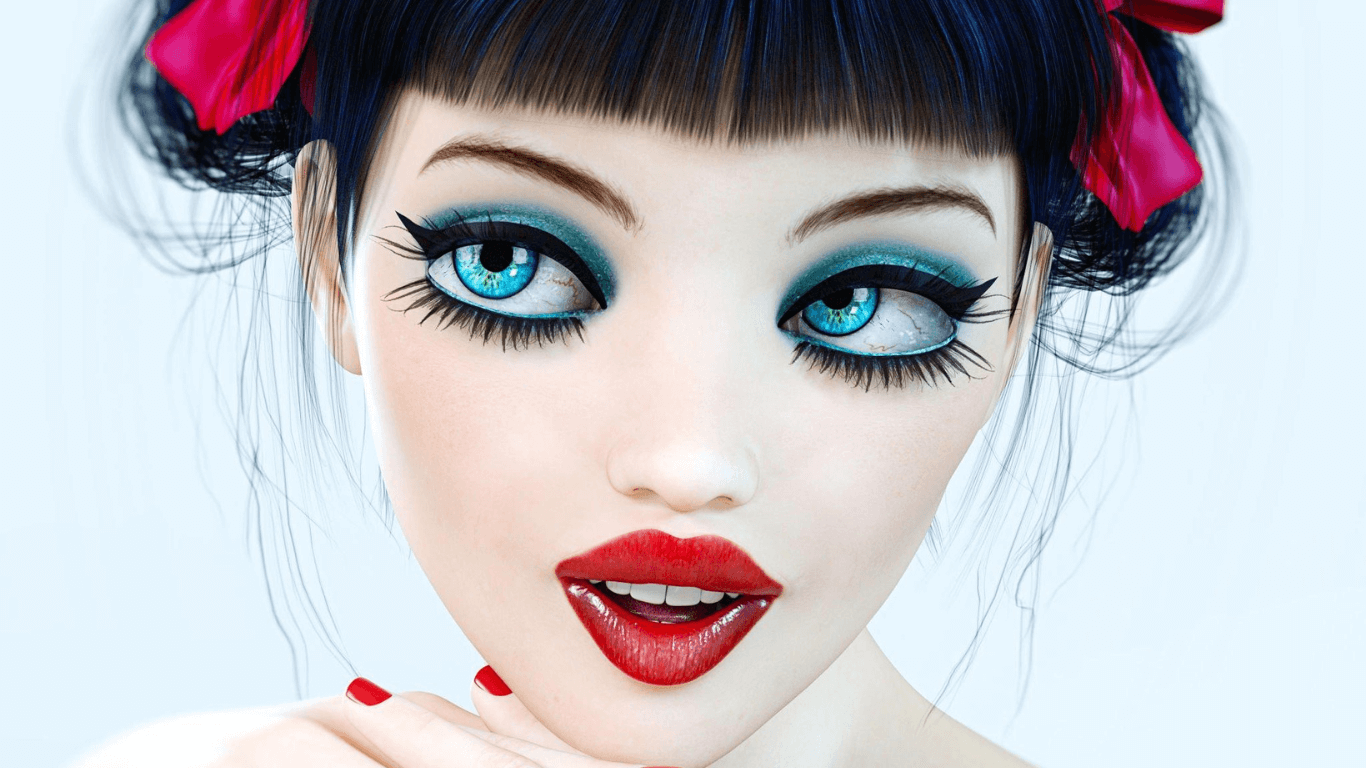 Makeup Looks Like Dolls