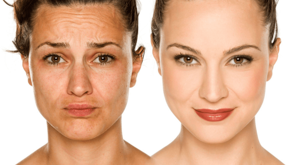 Makeup vs. No Makeup