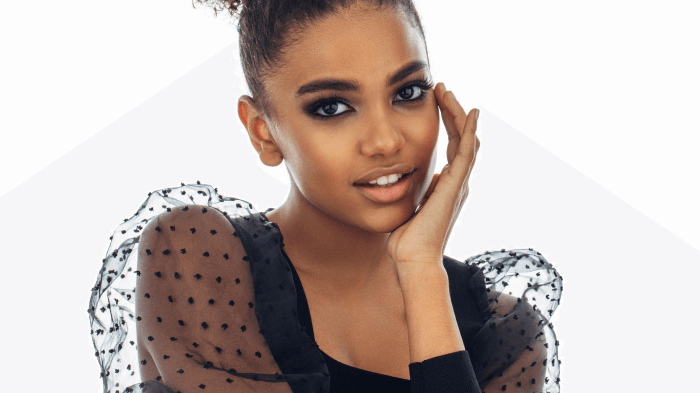 Natural Glam Makeup Look for Black Girls