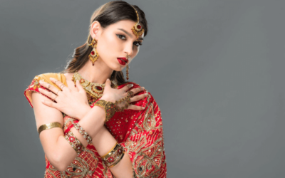 Elegant Fusion: The Perfect Party Makeup Look with Saree