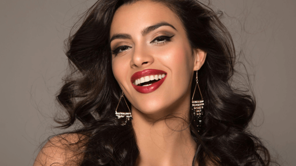 Red Lipstick Makeup for Black Girls