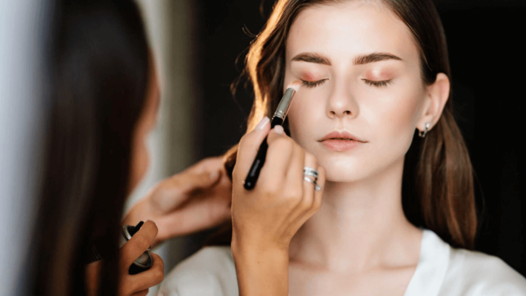 Where Makeup Goes on Your Face