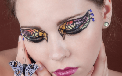 Mysterious Charm of Goth Butterfly Eyeliner: A Bold and Artistic Makeup Trend
