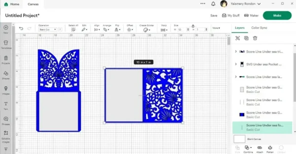 7 SVG Cut Files Cricut Set Marine Theme - Image 6