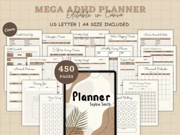 ADHD Planner for Work