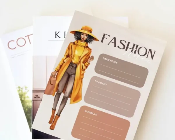 Watercolor Autumn Fashion Clipart - Image 4