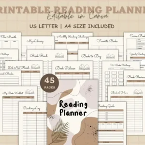Book Reading Planner