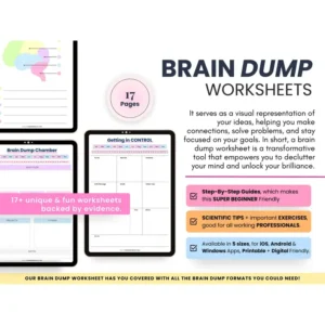 Brain Dump Printable ADHD Planner