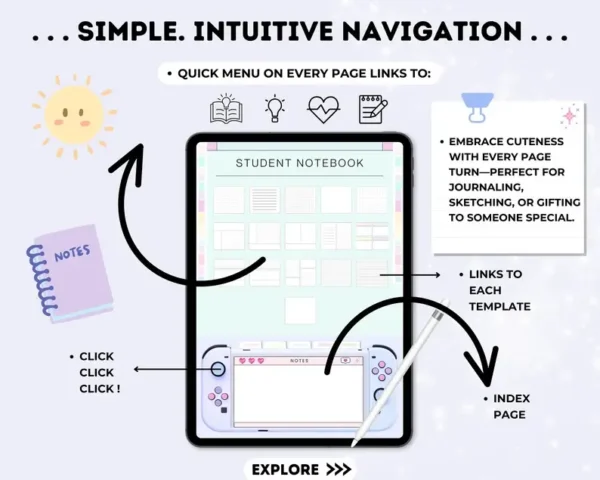 Creative Student Notebook - Image 3