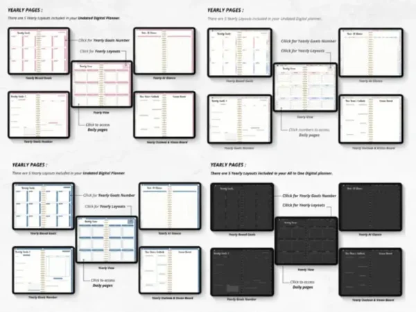 Ultimate Digital Planner Bundle - Image 3