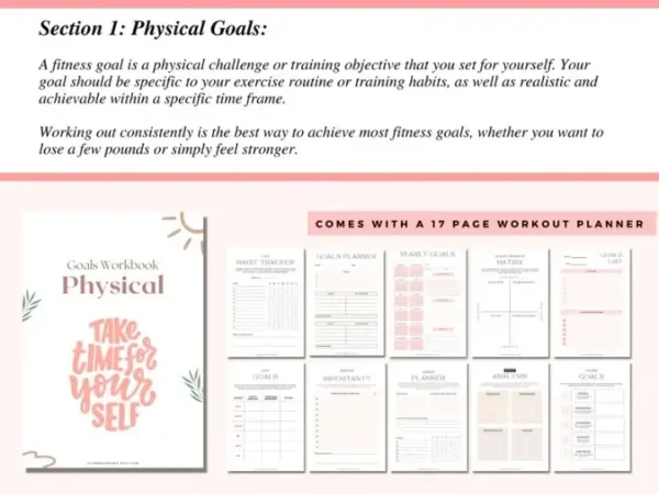 Goal Planning Workbook Self Development - Image 4