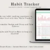 Habit Tracker Spreadsheet - Image 3