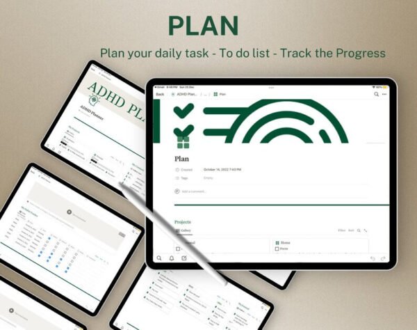 Notion Adhd Digital Planner - Image 7