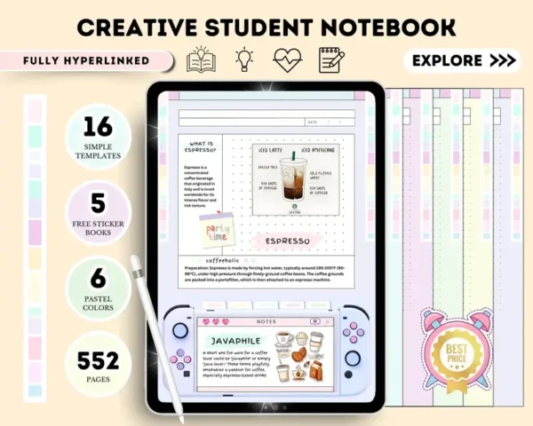 Portrait Digital Student Notebook - Image 2