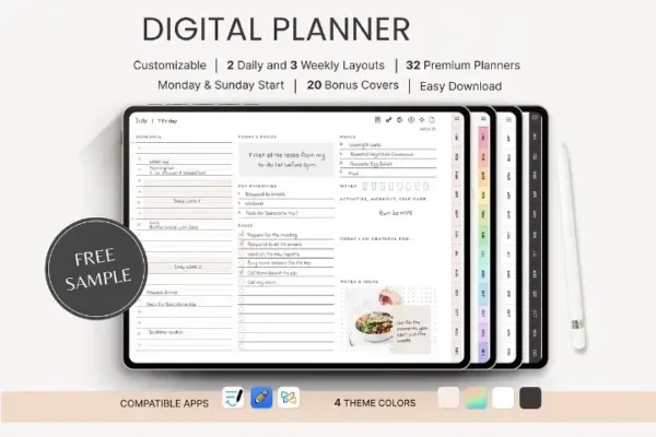 Premium All-In-One Digital Planner