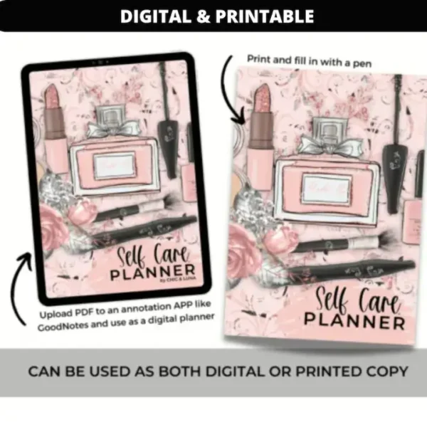 Self-Care Planner Printable Wellness Planner - Image 4