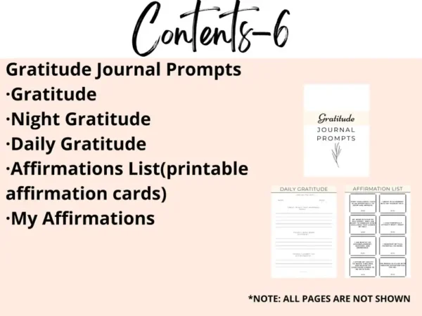 Mindfulness Printable Planner - Image 8