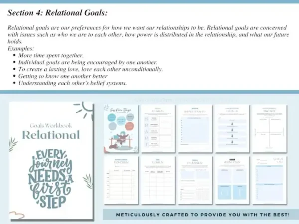 Goal Planning Workbook Self Development - Image 7