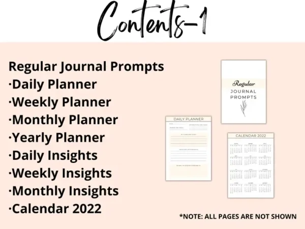 Mindfulness Printable Planner - Image 3