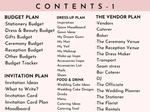 The Ultimate Wedding Planner Bundle - Image 2