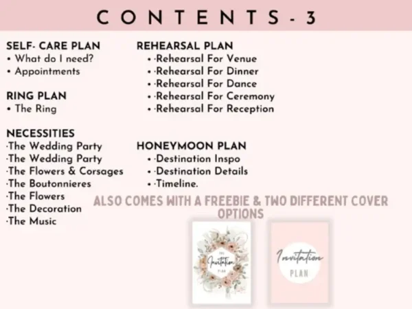The Ultimate Wedding Planner Bundle - Image 4